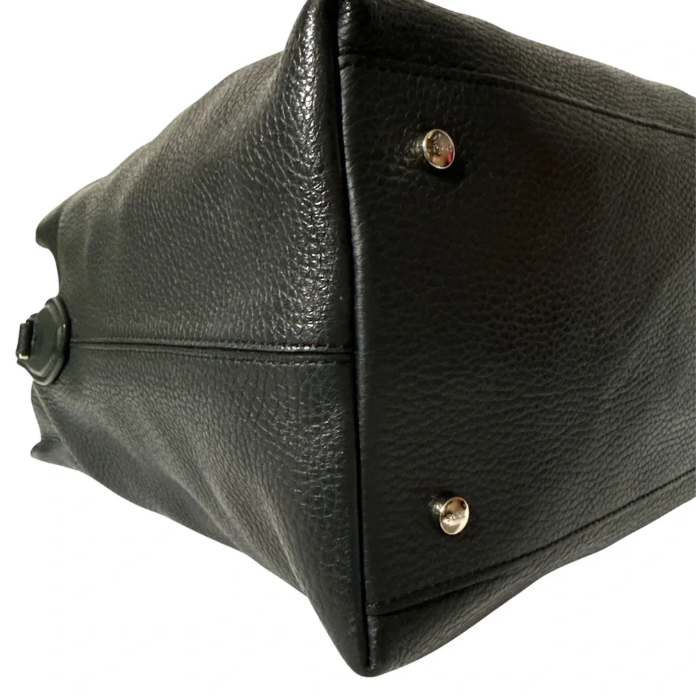 Tod's Black Leather Shoulder Bag - Picture 4 of 16